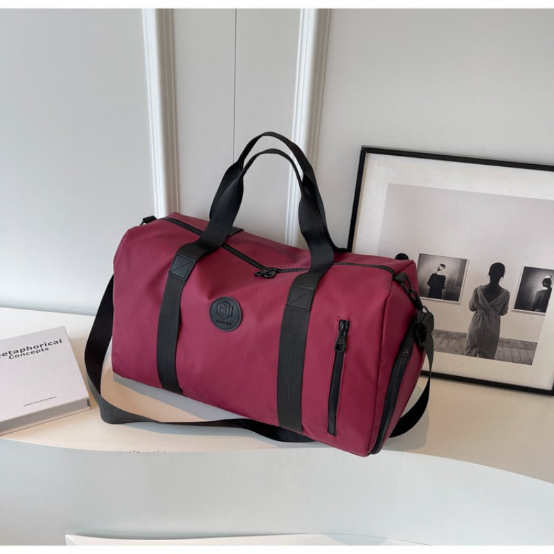 Travel Duffel Bag with Side Shoe Access Large Capacity Sports Gym Bag