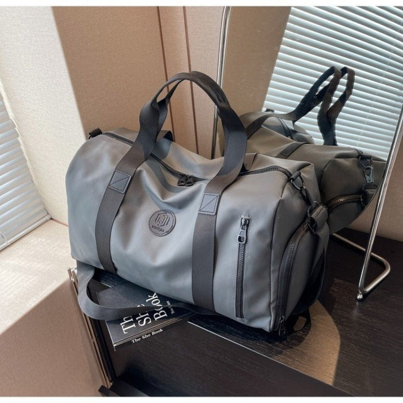Travel Duffel Bag with Side Shoe Access Large Capacity Sports Gym Bag