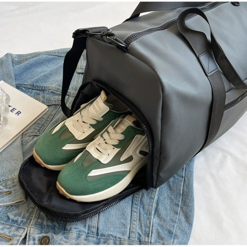 Travel Duffel Bag with Side Shoe Access Large Capacity Sports Gym Bag
