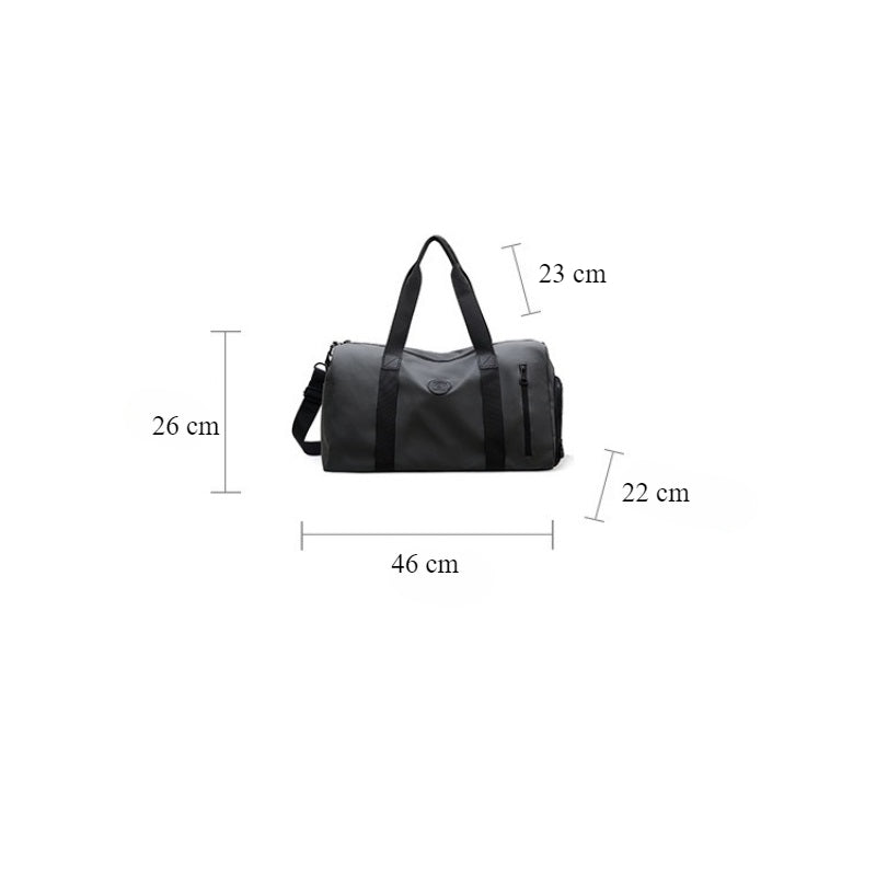 Travel Duffel Bag with Side Shoe Access Large Capacity Sports Gym Bag