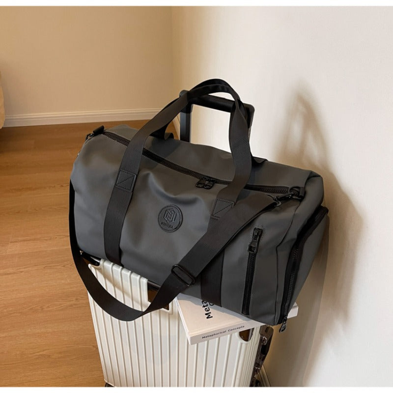 Travel Duffel Bag with Side Shoe Access Large Capacity Sports Gym Bag