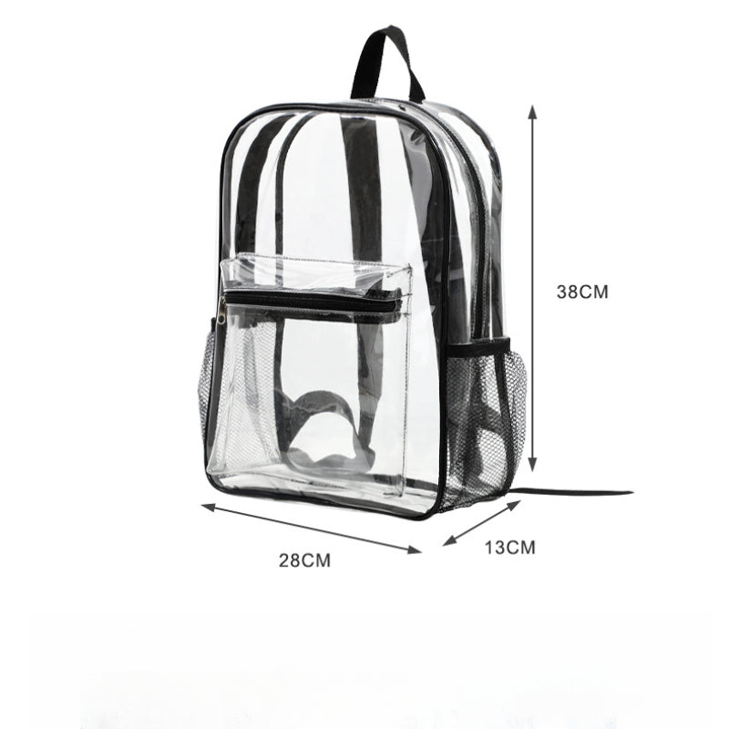 Waterproof Clear Backpack Large Storage