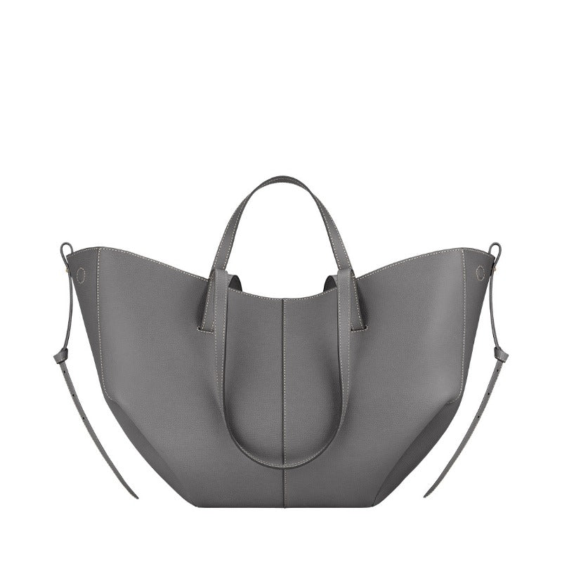 Niche Spacious Leather Tote Bag