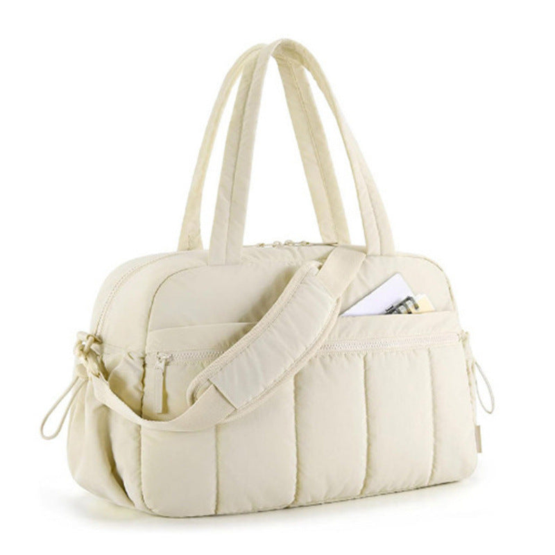 Duffel Bag - Sports Tote Toiletry Organizer & Crossbody Strap