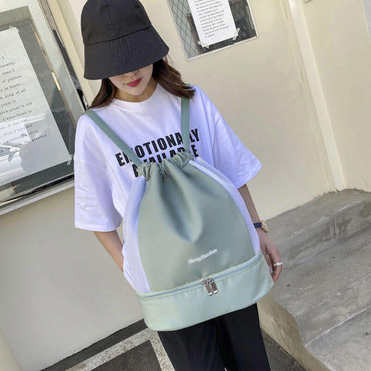 Lightweight Drawstring Outdoor Backpack