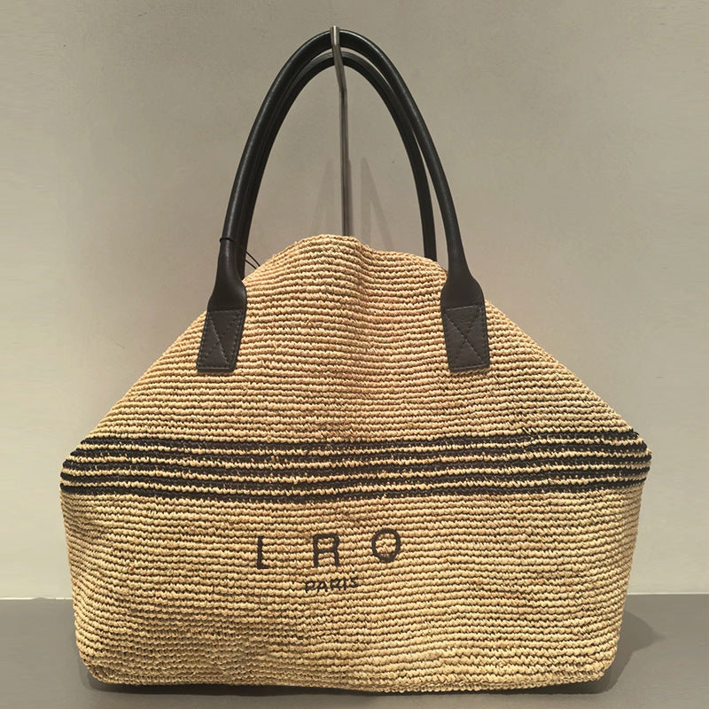 Woven Tote Beach Bag