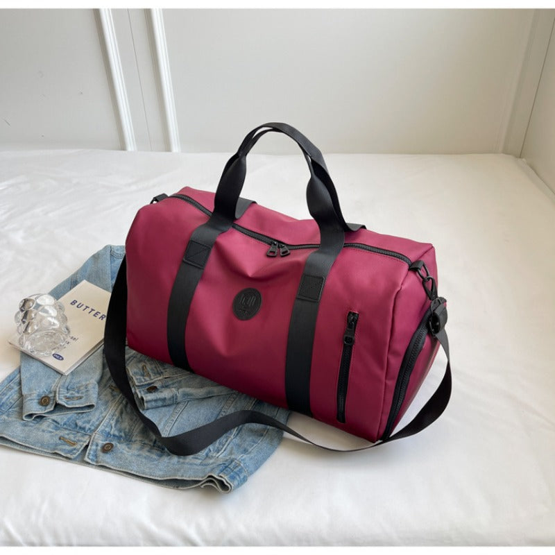 Travel Duffel Bag with Side Shoe Access Large Capacity Sports Gym Bag
