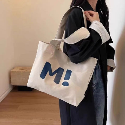 Canvas Tote Bag Large Capacity Shopping Bag