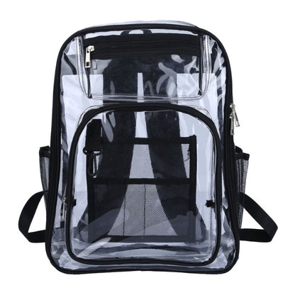 Clear Backpack with Mesh Inner Pocket Waterproof