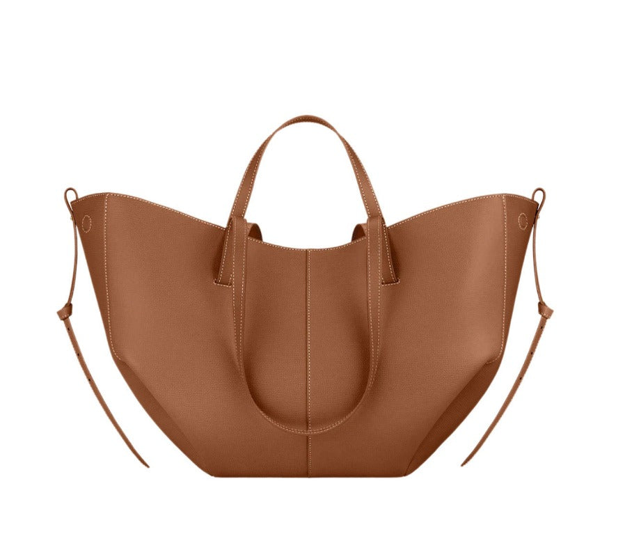 Niche Spacious Leather Tote Bag