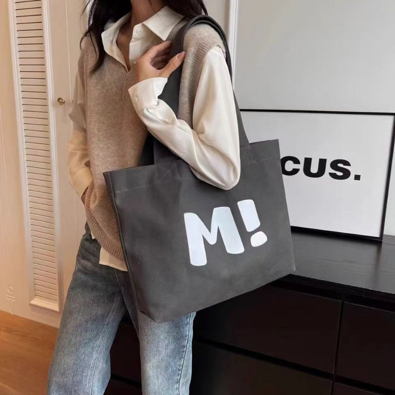 Canvas Tote Bag Large Capacity Shopping Bag