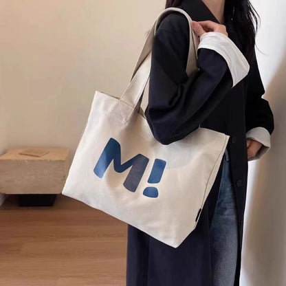 Canvas Tote Bag Large Capacity Shopping Bag