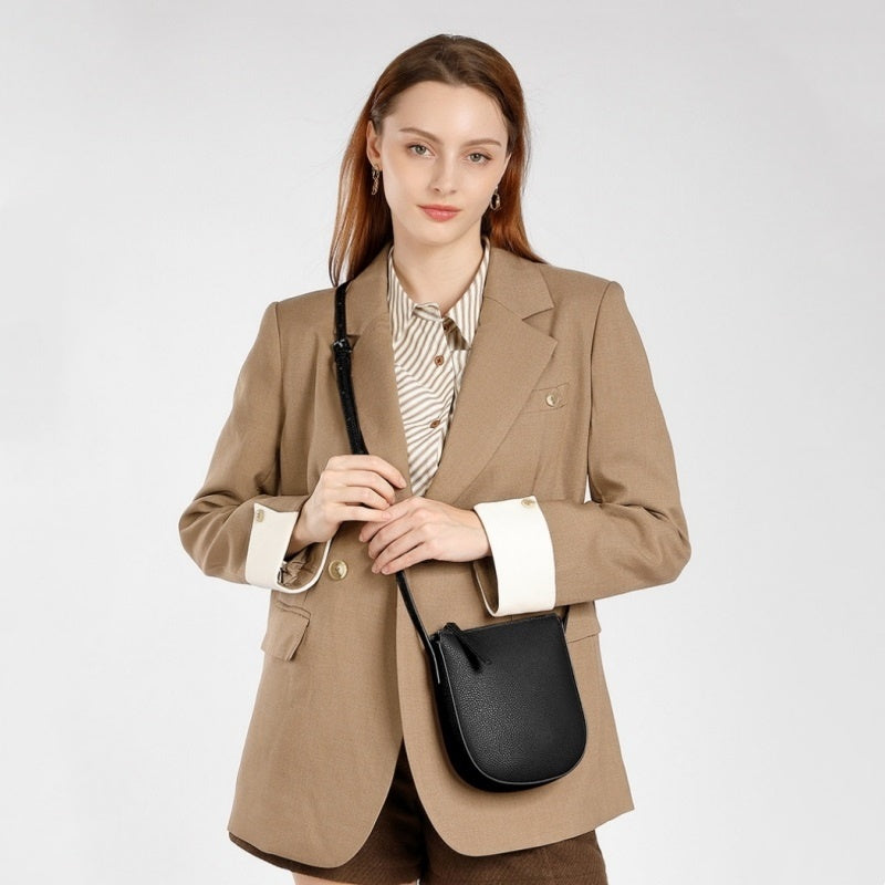 Mini Shoulder Bag Vegan Leather Crossbody Phone Bag