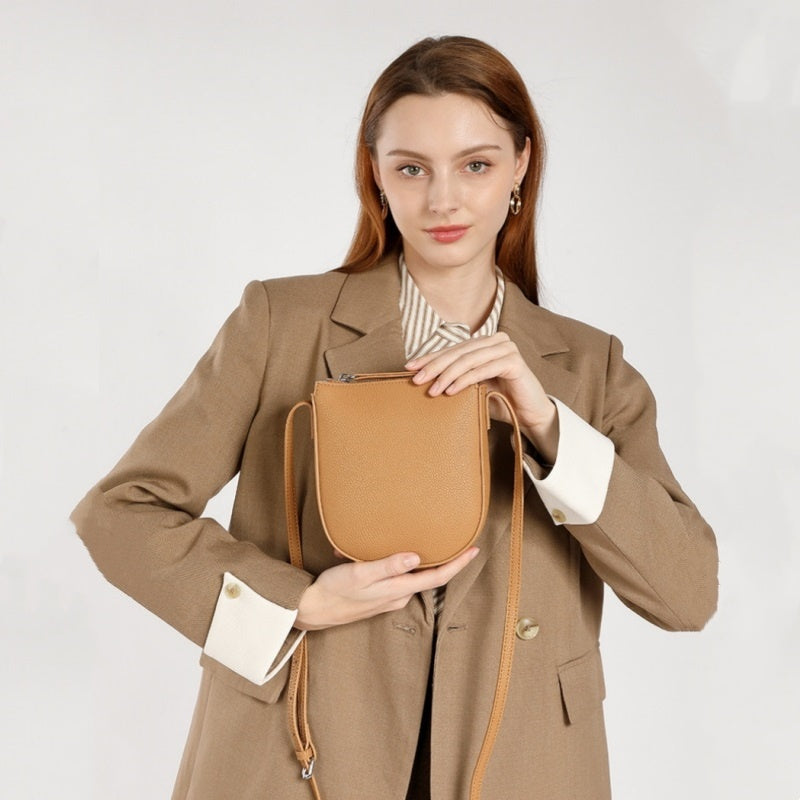Mini Shoulder Bag Vegan Leather Crossbody Phone Bag