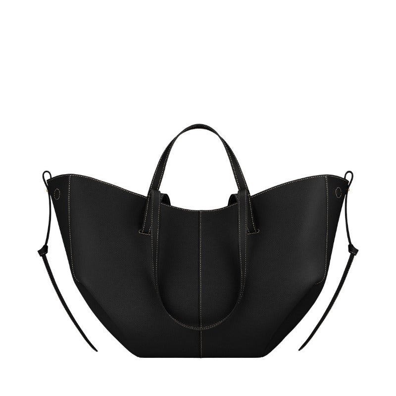 Niche Spacious Leather Tote Bag