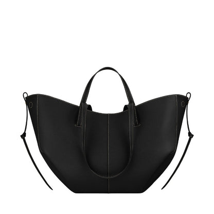 Niche Spacious Leather Tote Bag