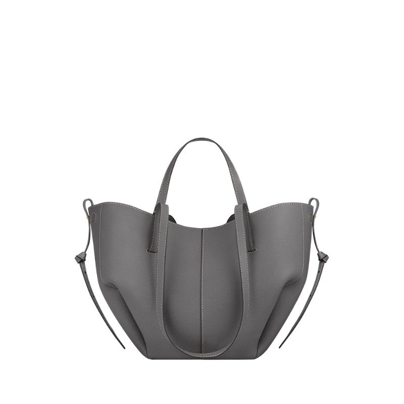 Niche Spacious Leather Tote Bag