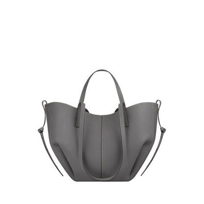Niche Spacious Leather Tote Bag