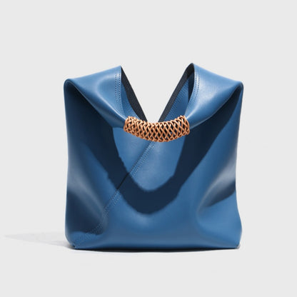 Hobo Bag in Anti-Wrinkle Vegan Leather Shoulder Purse