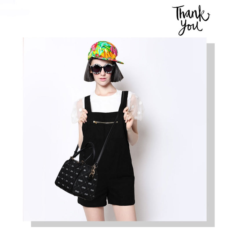 Vegan Leather Handbag Casual Shoulder Bag