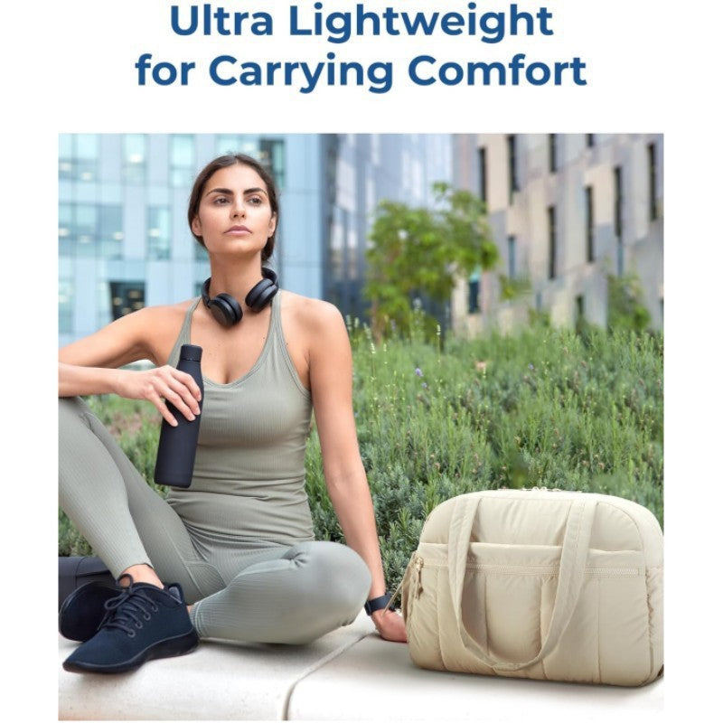 Duffel Bag - Sports Tote Toiletry Organizer & Crossbody Strap