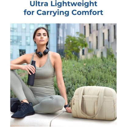 Duffel Bag - Sports Tote Toiletry Organizer & Crossbody Strap
