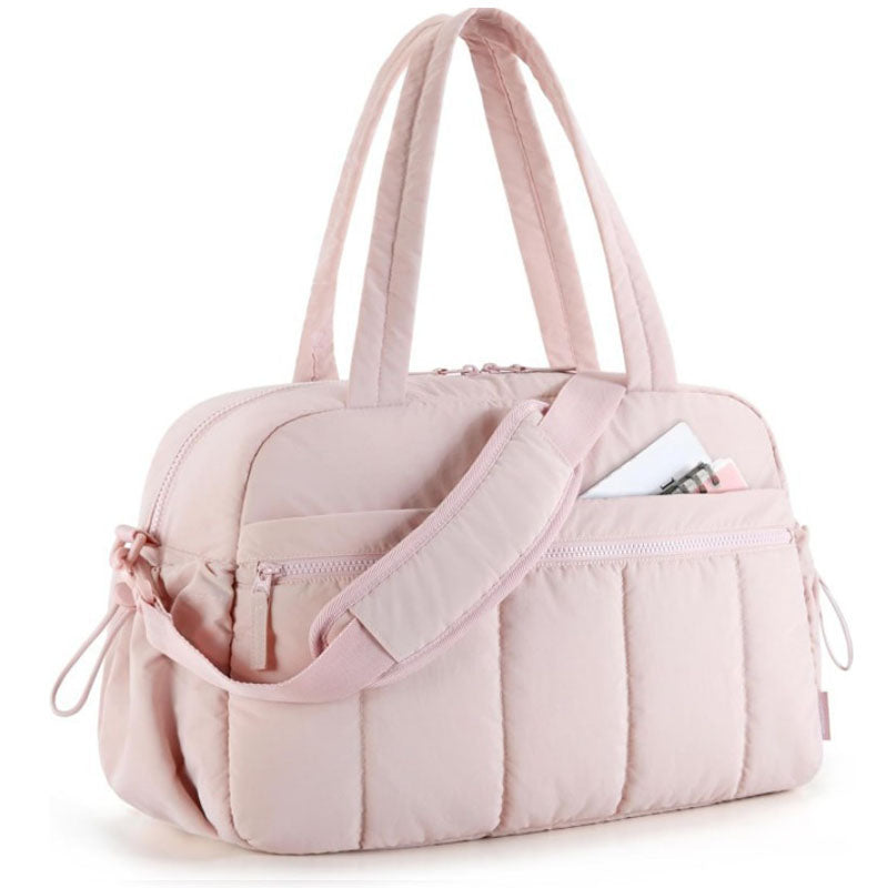 Duffel Bag - Sports Tote Toiletry Organizer & Crossbody Strap