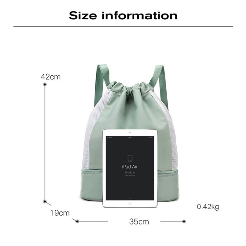Lightweight Drawstring Outdoor Backpack