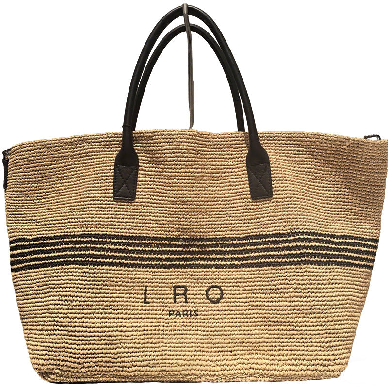 Woven Tote Beach Bag