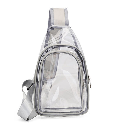Mini Clear Chest Bag Compact Waterproof Organizer Pouch