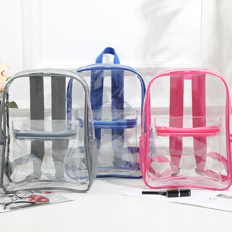 Waterproof Clear Backpack Large Storage