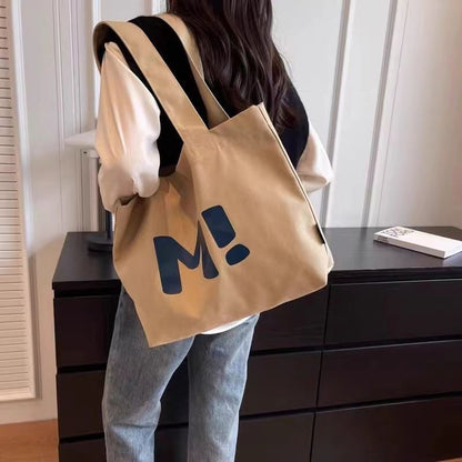 Canvas Tote Bag Large Capacity Shopping Bag