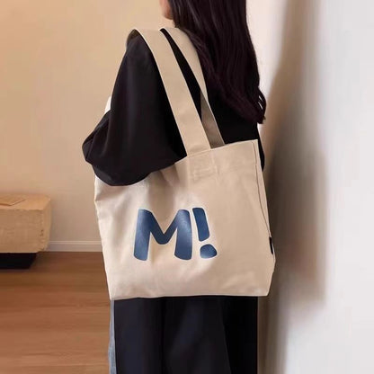 Canvas Tote Bag Large Capacity Shopping Bag