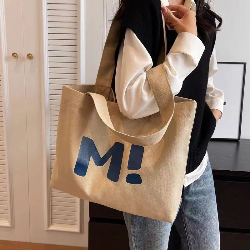 Canvas Tote Bag Large Capacity Shopping Bag