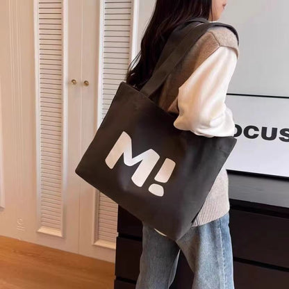 Canvas Tote Bag Large Capacity Shopping Bag