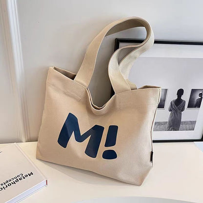Canvas Tote Bag Large Capacity Shopping Bag