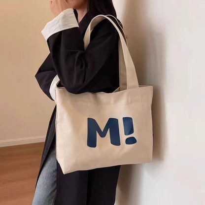 Canvas Tote Bag Large Capacity Shopping Bag
