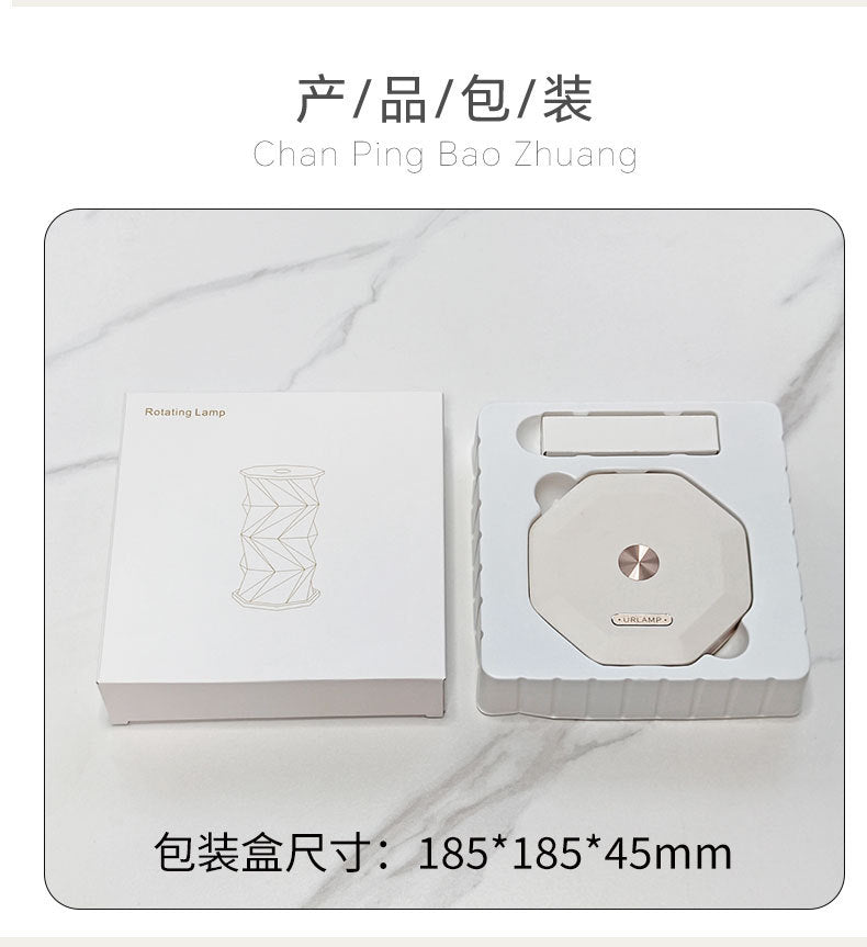 Moodveil Foldable Rotating LED Lamp