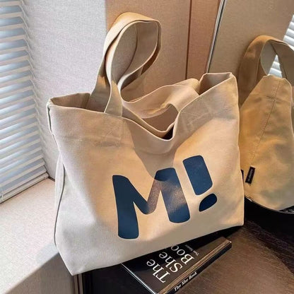 Canvas Tote Bag Large Capacity Shopping Bag