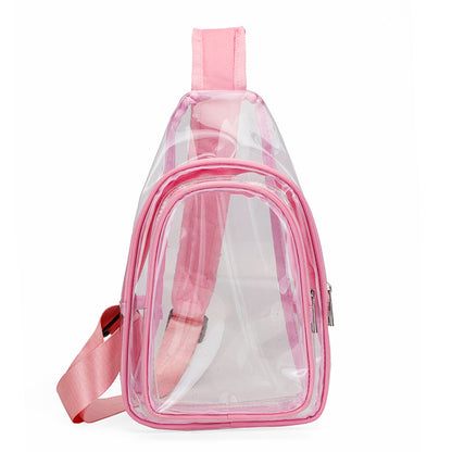 Mini Clear Chest Bag Compact Waterproof Organizer Pouch