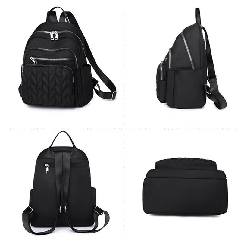 Simple Commuting Casual Oxford Backpack Travel Backpack