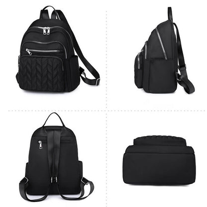 Simple Commuting Casual Oxford Backpack Travel Backpack