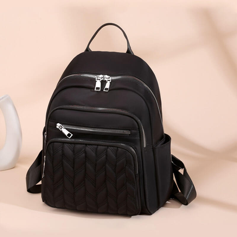 Simple Commuting Casual Oxford Backpack Travel Backpack