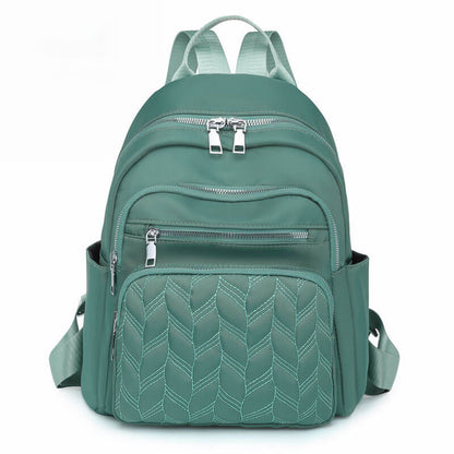 Simple Commuting Casual Oxford Backpack Travel Backpack
