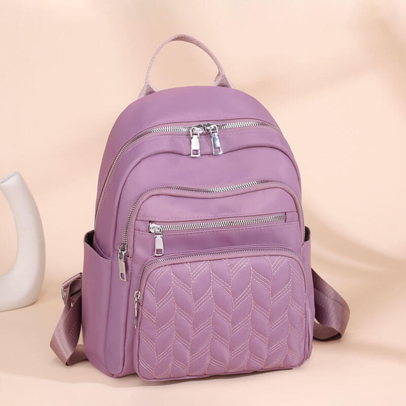 Simple Commuting Casual Oxford Backpack Travel Backpack