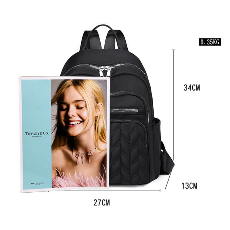 Simple Commuting Casual Oxford Backpack Travel Backpack