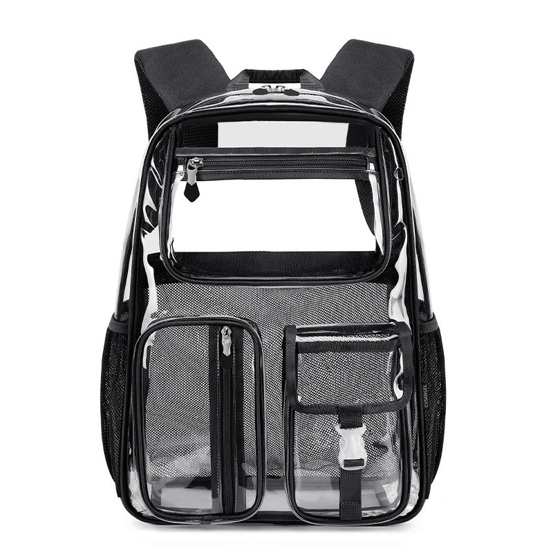 Transparent TPU Jelly Student Backpack