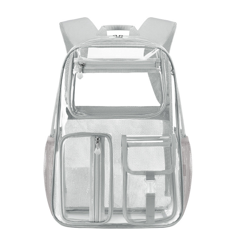 Transparent TPU Jelly Student Backpack