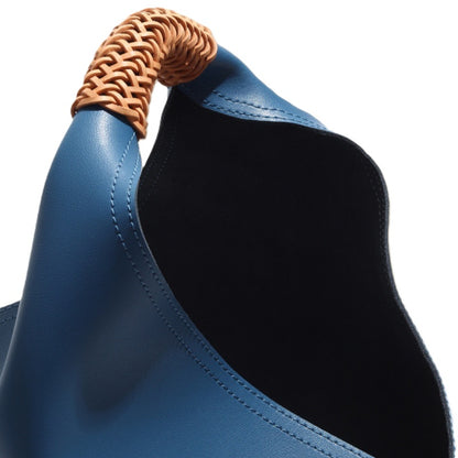 Hobo Bag in Anti-Wrinkle Vegan Leather Shoulder Purse