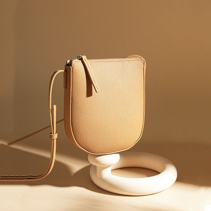 Mini Shoulder Bag Vegan Leather Crossbody Phone Bag
